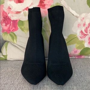 Something Navy Sock Bootie